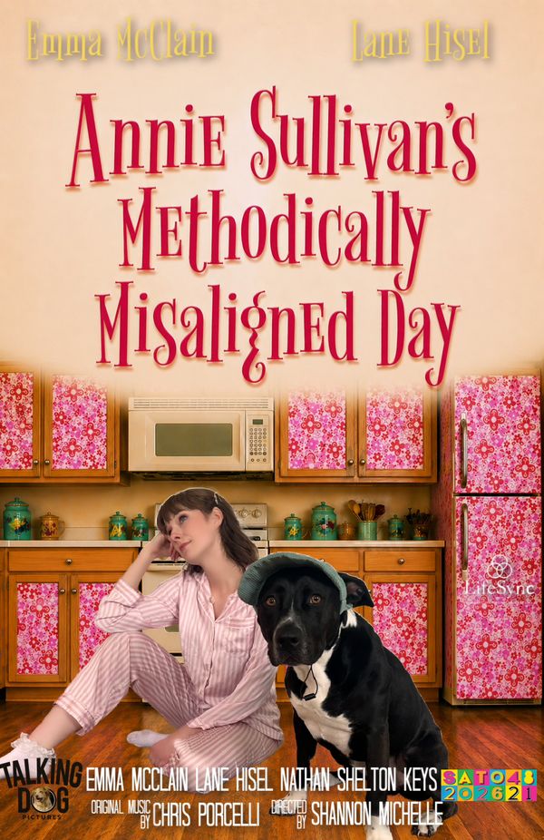 Annie Sullivan's Methodically Misaligned Day poster (2026 Poster Design)